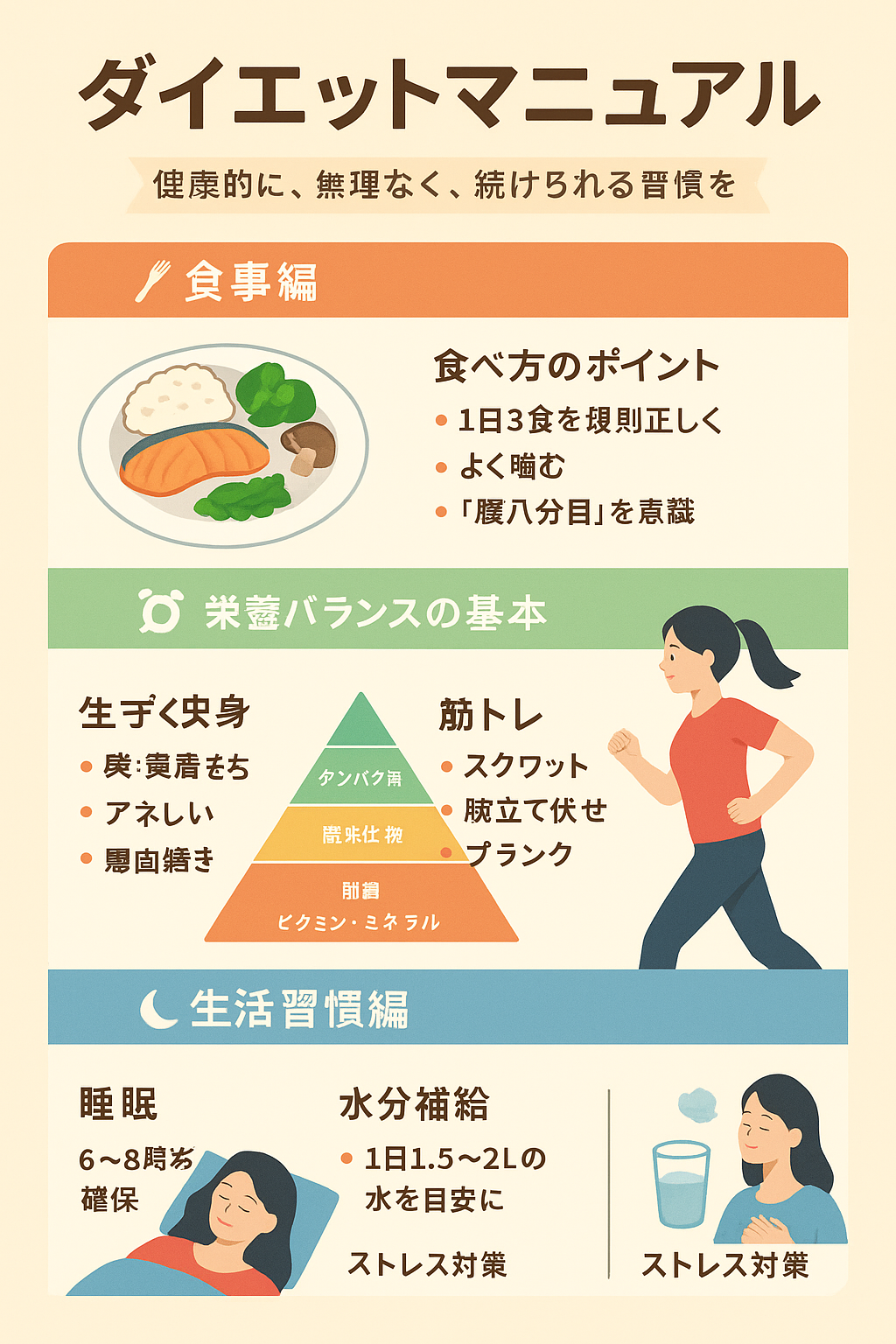 🌿 ダイエットマニュアル