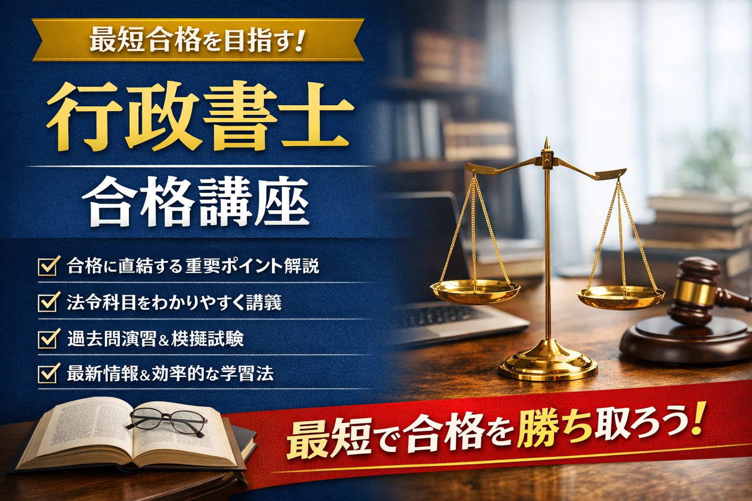 行政書士合格講座