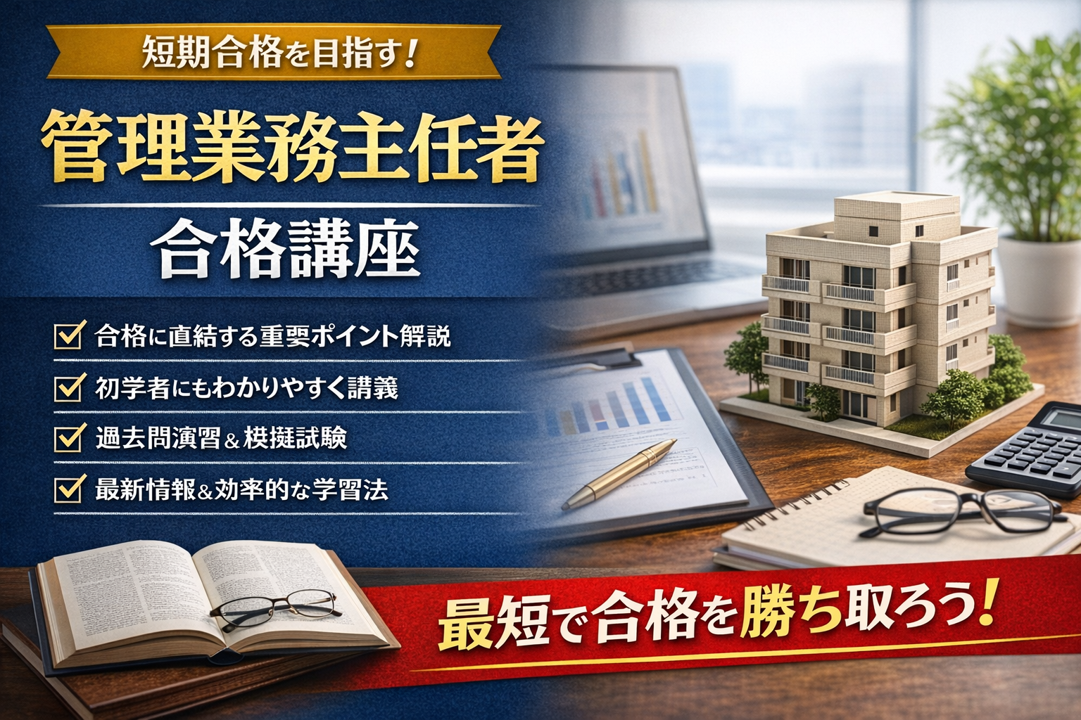 管理業務主任者試験 合格講座