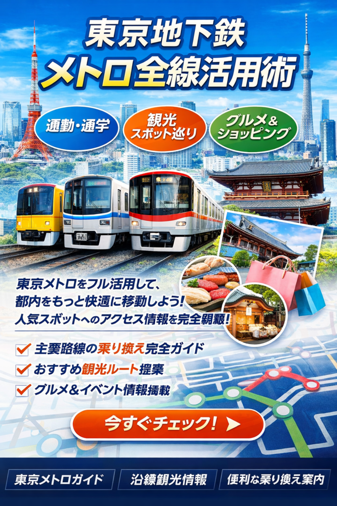 東京地下鉄・メトロ全線